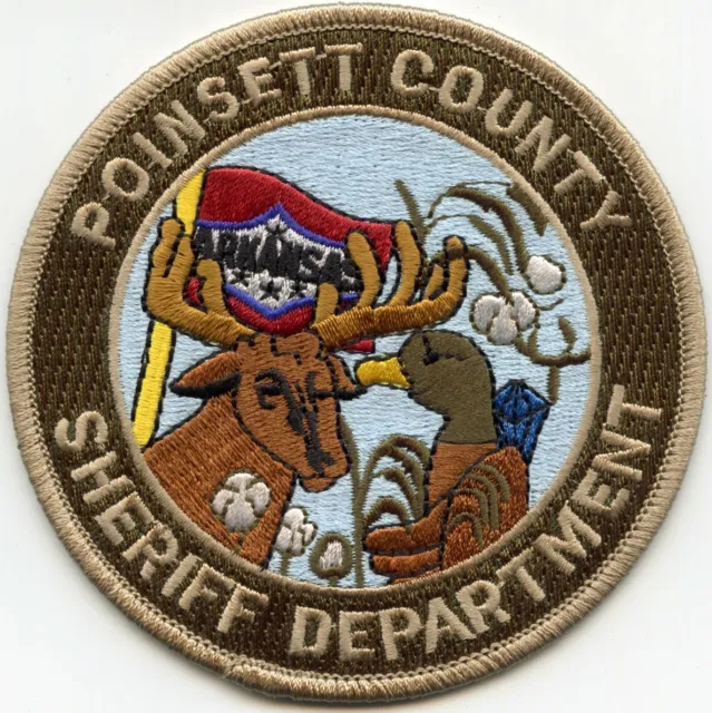 Poinsett County Arkansas Sheriff Police Patch