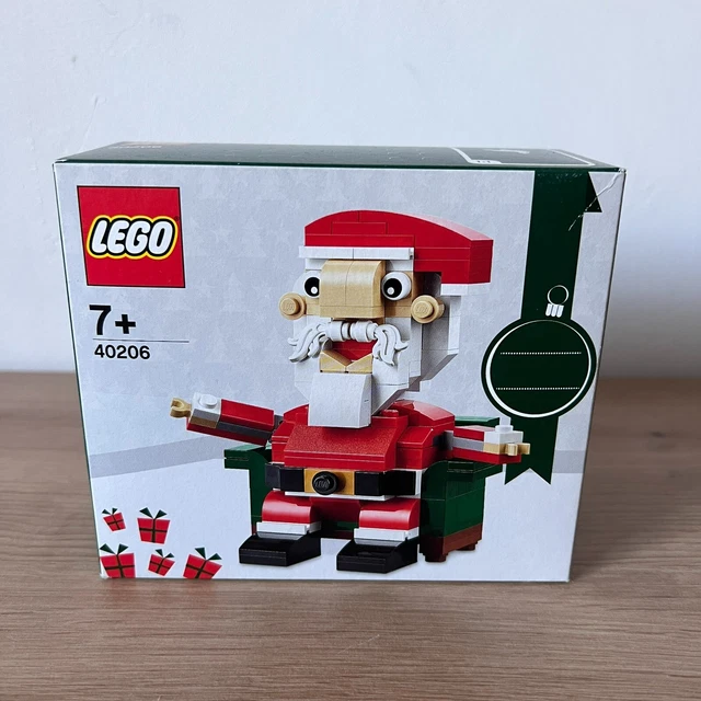 ✅LEGO® Set 40206 Santa Claus Weihnachtsmann Weihnachten Geschenk Saisonal