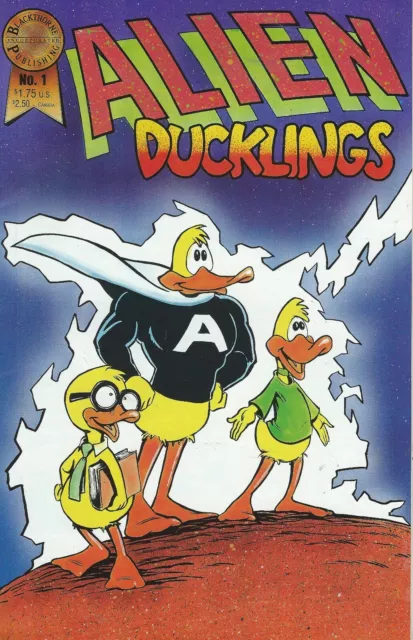 Blackthorne Publishing Alien Ducklings Clone Home No.1 October 1986