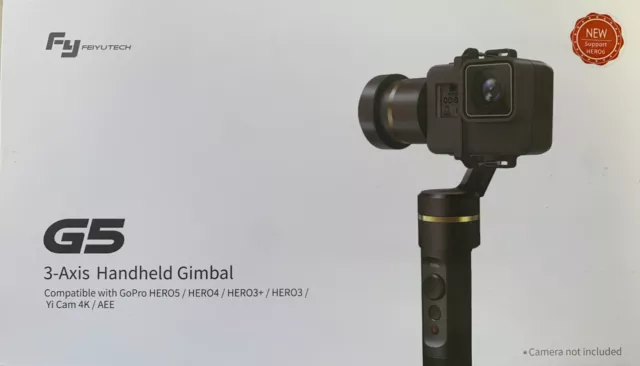 Stabilizzatore Gimbal FeiyuTech G5 per Fotocamere GoPro Hero Black 4 5 6 BLACK
