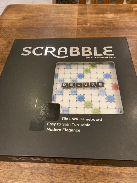 Scrabble Deluxe au meilleur prix sur