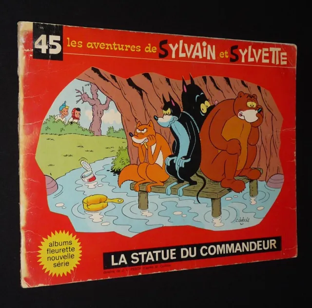 Les Aventures de Sylvain et Sylvette, T45 : La statue du commandeur (Albums