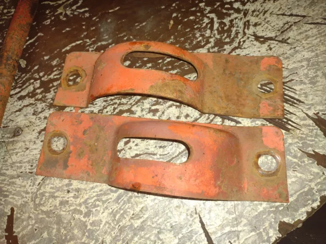 Vintage  Allis Chalmers B Tractor Hand Brake Covers Set 2 Ac Parts