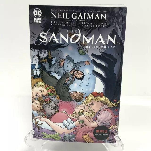 The Sandman Book 3 DM Edition New DC Comics Black Label TPB Paperback