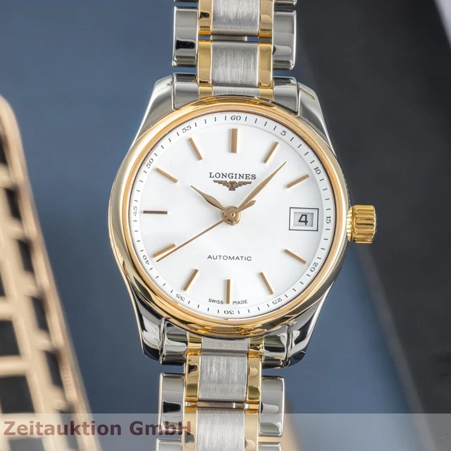 Longines Master Collection Stahl / Gold Automatik Damenuhr L2.128.5 VP: 3000,- €