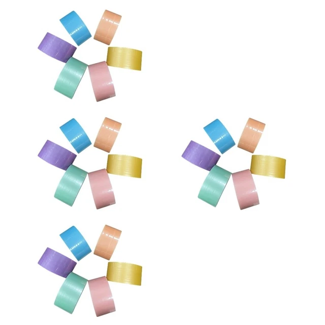 24 rollos novedad de colores cintas adhesivas cintas de colores para adultos