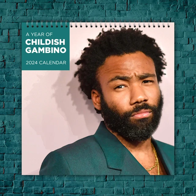 CHILDISH GAMBINO CALENDAR 2024 Childish Gambino 2024 Celebrity Wall