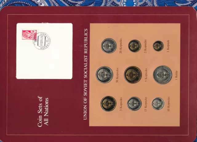 Coin Sets of All Nations USSR Russia UNC All 1978 but 2 Kopecks 1979 100284