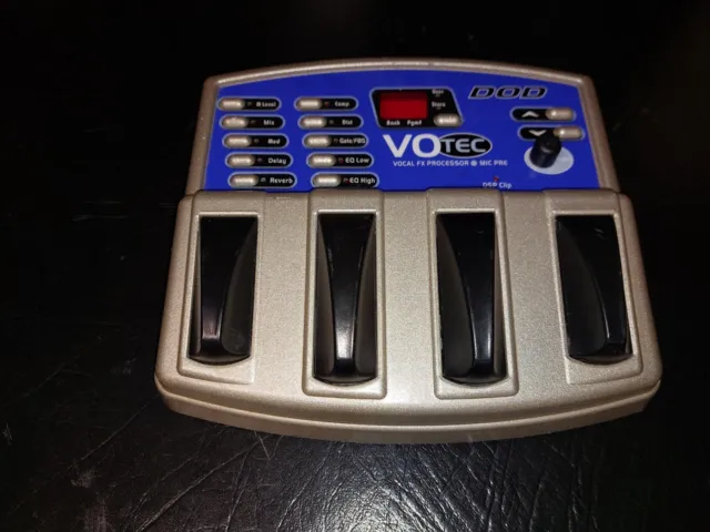 DOD VOTEC PEDAL~VOCAL Multi Effects Processor Working