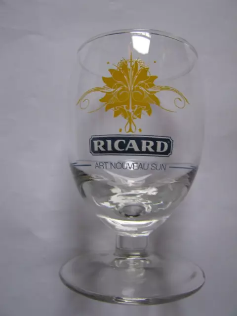 Verre Publicitaire Ricard Collection Art Nouveau