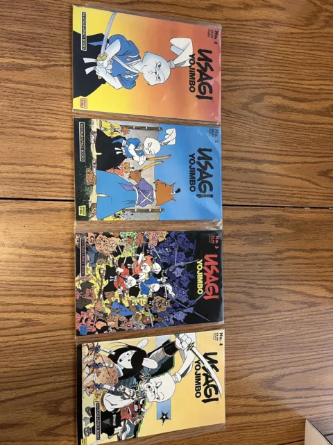 Usagi Yojimbo Stan Sakai 1986 1-4 Fantagraphics Books (See Description)