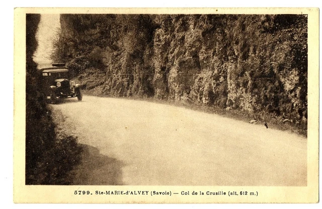 CPA 73 Savoie Sainte-Marie d'Alvey Col de la Crusille
