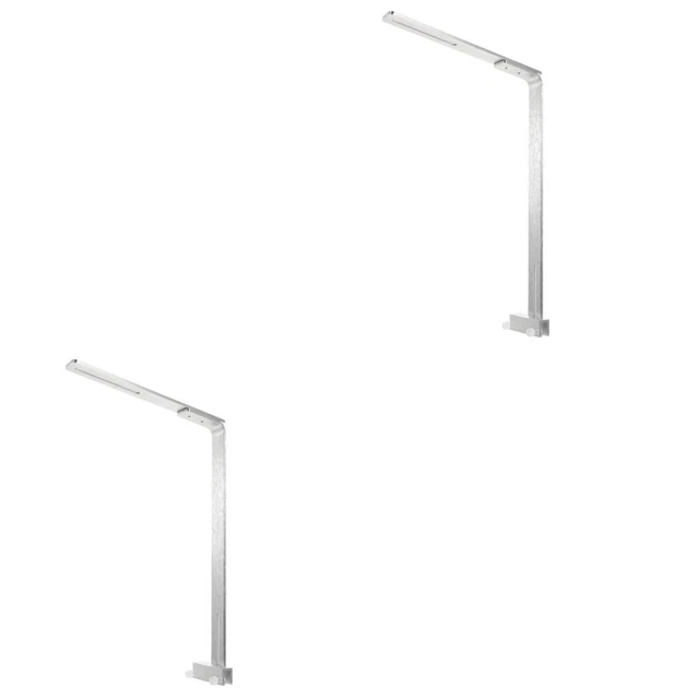 2 pz supporto luce alluminio supporto lampada per acquari supporto luce