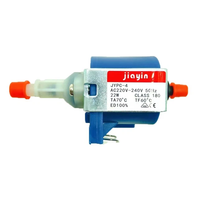 Jiayin JYPC-8 Pompa A Solenoide 220V 15W – Sostituto Di Sankyo KIN39601, Per Scopa A Vapore E Pulizia, Silenziosa E A Risparmio Energetico