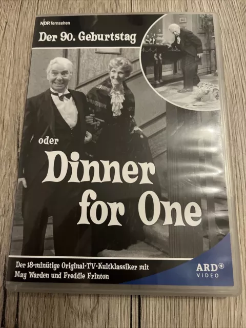 Dinner For One (der 90. Geburtstag von Miss Sophie) DVD Silvester - NDR TV Kult