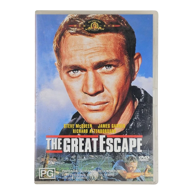 GREAT ESCAPE, THE (DVD, 1963) Steve McQueen Charles Bronson James