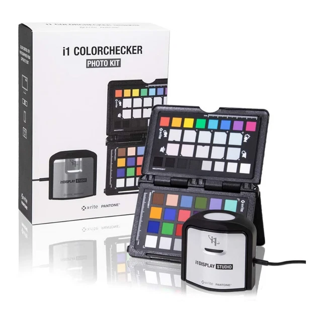 X-Rite i1 ColorChecker Photo Kit -i1Display Studio & ColorChecker Passport Photo X-Rite i1 ColorChecker Photo Kit -i1Display Studio & ColorChecker Passport Photo