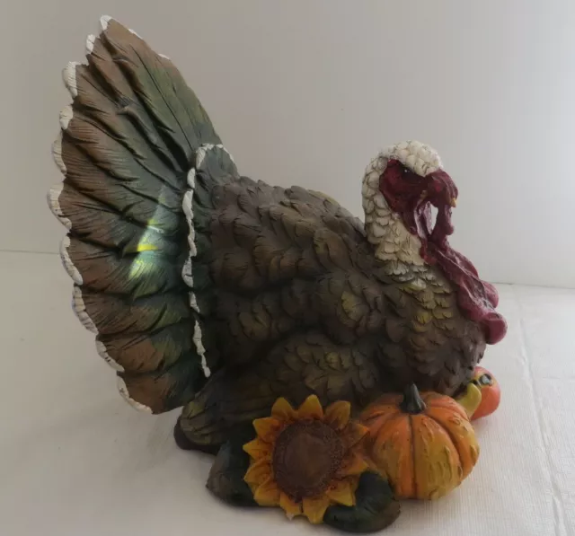 Thanksgiving Resin Harvest Fall Napco Thanksgiving Turkey 3