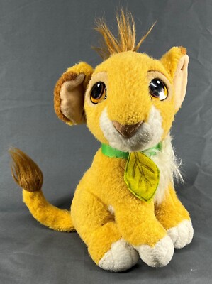 stuffed lion cub