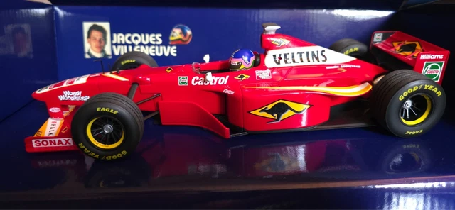 Minichamps 1:18 BAR 01 1999 – F1 Essai Jacques Villeneuve, édition Limitée NEUF