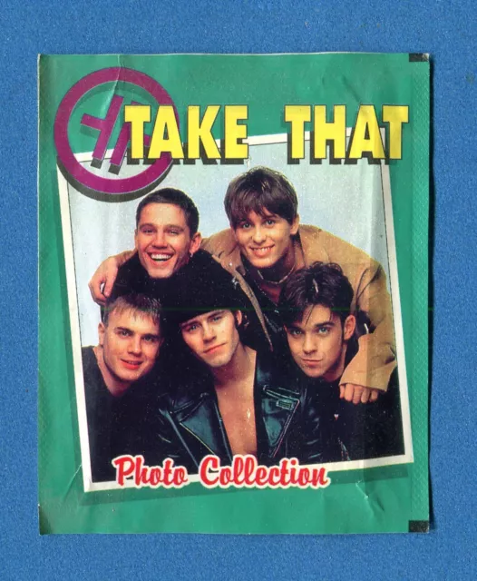 (N1) TAKE THAT -Panini- FIGURINE-STICKERS-Bustina/Packet Piena SEALED