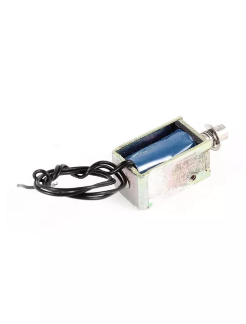 DC 12V 0.5A 4mm 100gf Force Pull Type Electric Solenoid Electromagnet 2