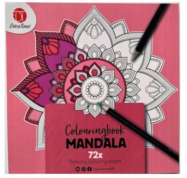Mandala Malbuch Kleurplaten Malbücher für Erwachsene 72 Motive