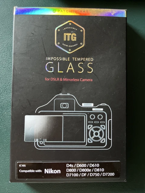 Patchwork ITG  Tempered Glass For DSCR Nikon D4D/D600/D610/D800/D800e/D810/D7100