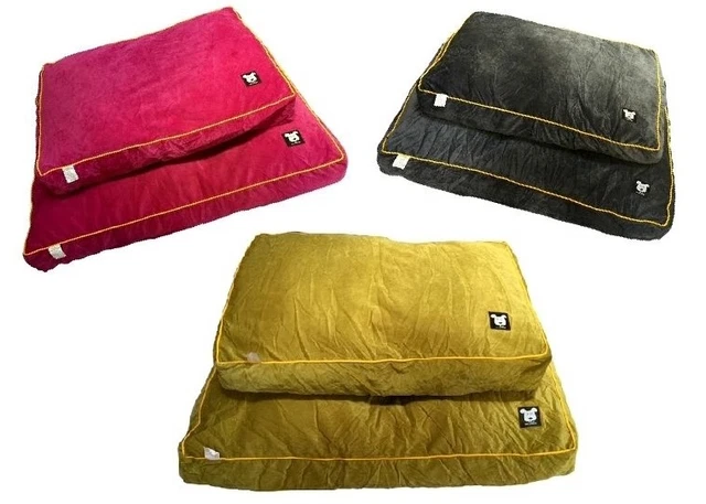 Mr Barker cushion dog bed pet bed available in 2 sizes and 3 colours
