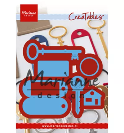 Marianne Design Creatables Key ring LR0523 Stanzschablone Schlüssel cutting die