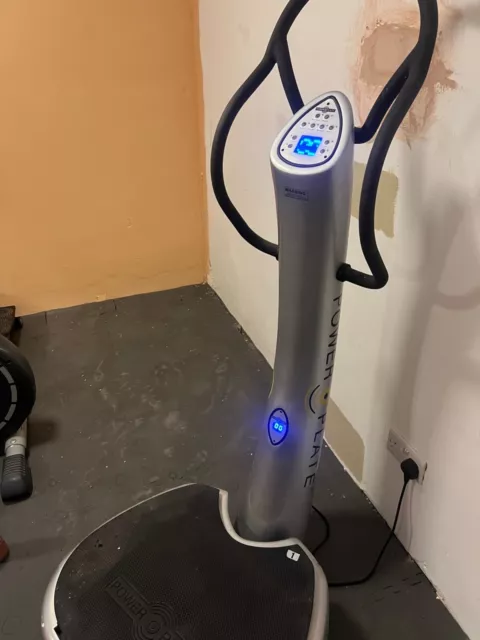 Power Plate My5 — Silver hardly used —  cost £3495 — Collection only (heavy)
