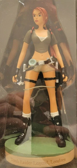 Figurine Résine Tomb Raider Legend – Lara Croft Biker – Occasion