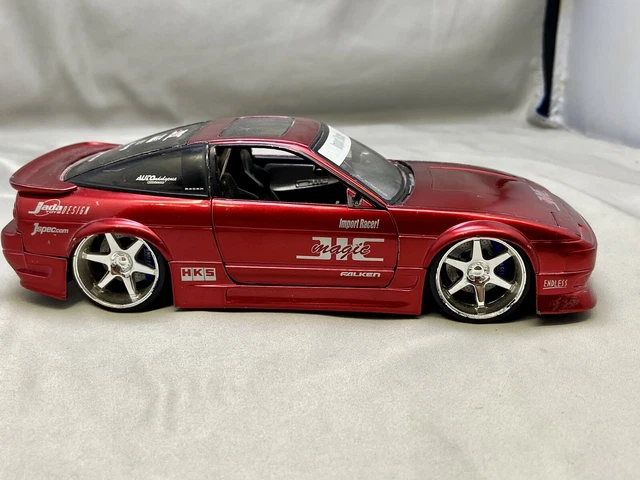 2004 🔥JADA TOYS Import Racer Nissan 240 SX 1:24 Scale Die