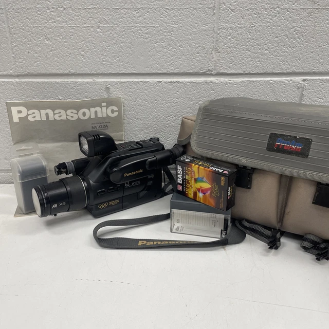 ORIGINAL RETRO VINTAGE Camcorder Panasonic NV-G2A Movie Camera