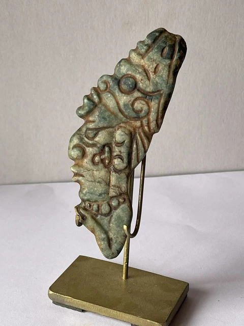 Ancient Precolumbian Olmec     Mezcala   Mayan  Lord