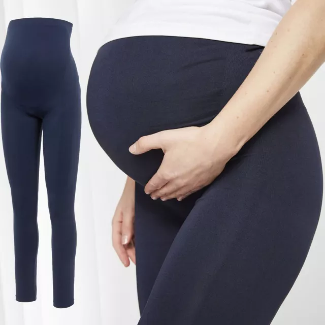 Mamalicious Umstands Leggings Bauch Yoga Hose für Schwangere