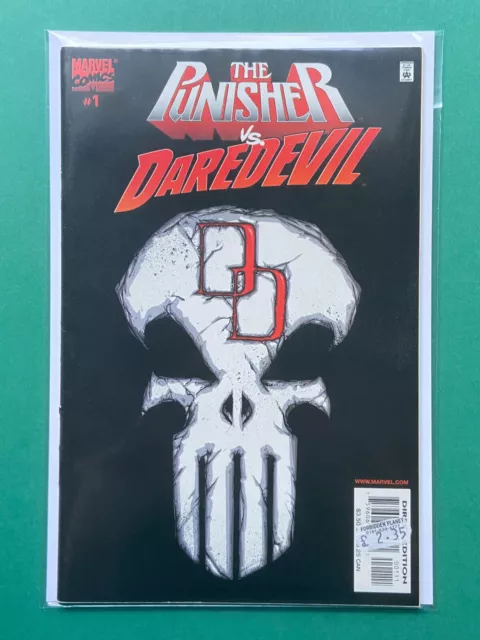 The Punisher Vs. Daredevil #1 One Shot VG/FN (Marvel 2001) Key SEE DESC.