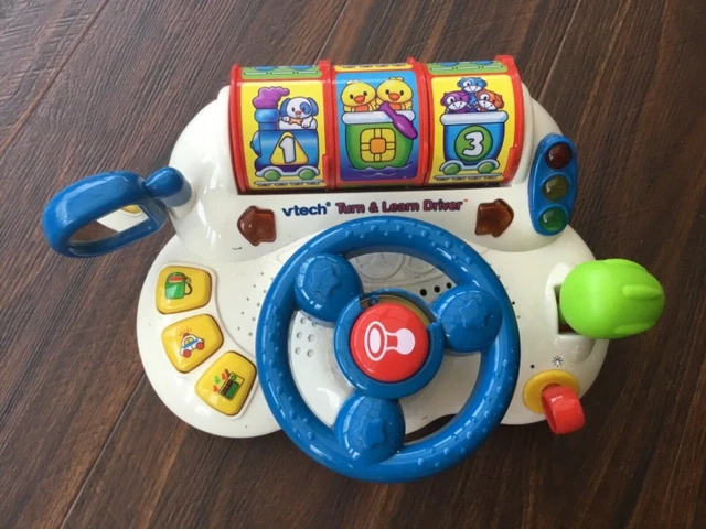 Baby Boy Toys Vtech Toys Vtech Turn And Learn Driver Toy