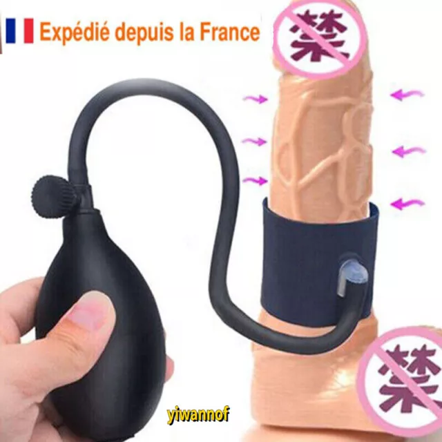 Sex Toy Pénis Plug Gonflable Stimulateur Urétral Anneau Pour Pénis Masturbateur