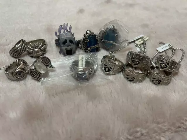 Katekyo Hitman Reborn Goods lot of 13 Vongola Millefiore Marle Ring Rare