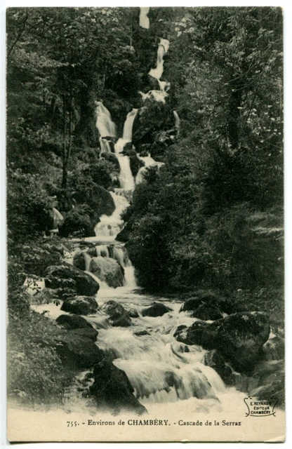 CPA 73 Savoie surroundings de Chambéry Cascade de la Serraz