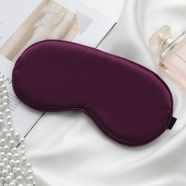 Maschera sonno naturale ENOUK copertura occhi portatile morbida benda per occhi viaggio