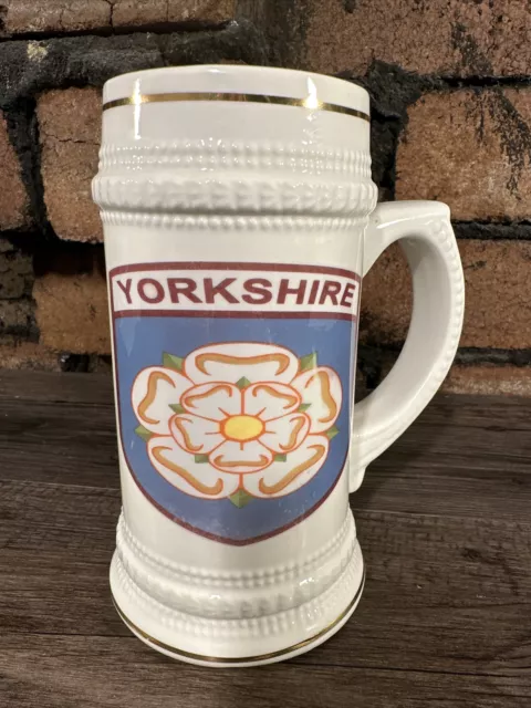 Yorkshire Ceramic Tankard Stein Mug