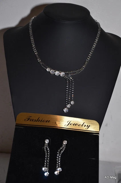 Chaîne Plaqué Or Avec Pendentif Rose – Longueur 41-45 Cm – Occasion