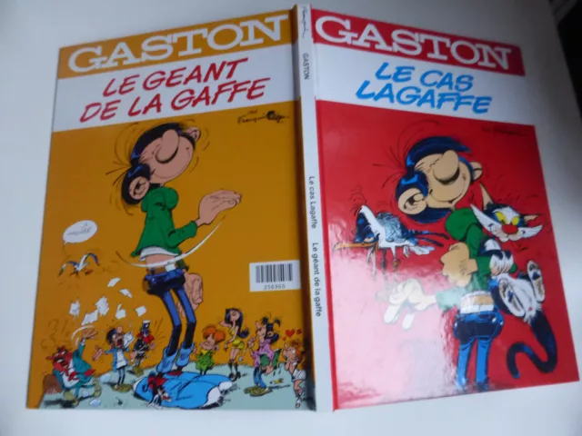 Gaston Lagaffe - Un album de 2 BD : Le cas Lagaffe, Le géant de la gaffe