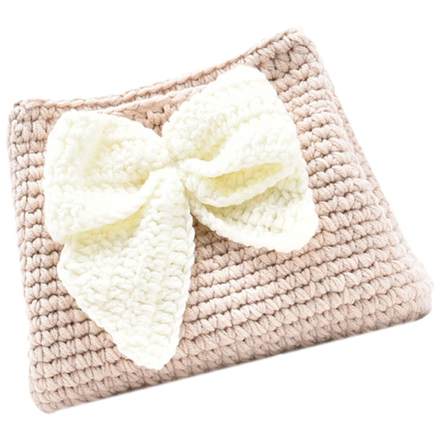 Knitted Drawstring Purse End Bag Summer Purse Shoulder Bags 9