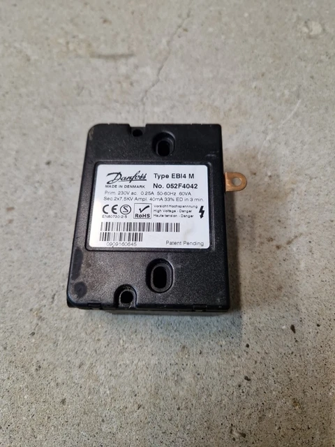 Transformateur D'allumage Danfoss EBI4 CM 052F4034 - Pour Brûleur 230V AC 2x7,5 KW - Neuf