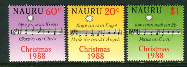 1988 Nauru Christmas MUH