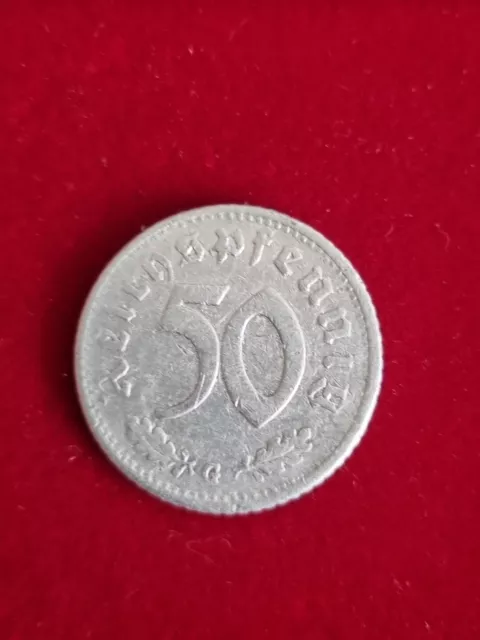 Deutschland 3. Reich 50 Pfennig 1940 G