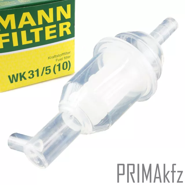 10x MANN FILTER Kraftstofffilter Leitungsfilter Diesel für MERCEDES W123 W124 2